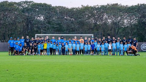 Mumbai City U11s meet the First team players!