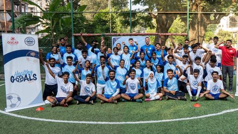 Mumbai City FC Extends Partnership with OSCAR Foundation for 'Healthy Goals' Program