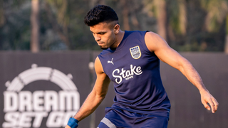Training Session ahead of the home match against Chennaiyin FC