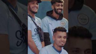 Scenes from our #PUMAxMumbaiCity Home Kit launch | Mumbai City FC