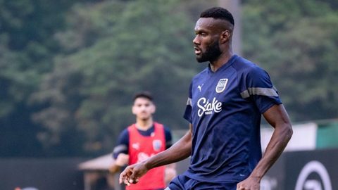 Training session before taking on Bengaluru FC for the Semifinal 2nd Leg at the Kanteerava