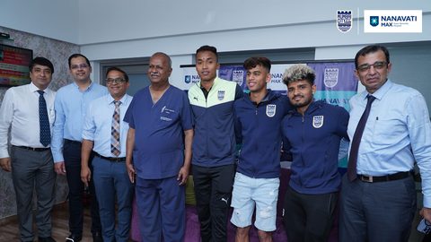 The Islanders' visit to Nanavati Hospital