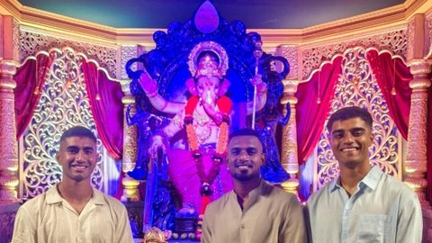 Bappa, Mumbai & #TheIslanders - what a vibe🙏🩵