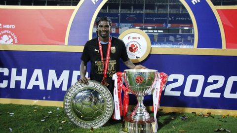 Rowllin Borges agrees contract extension with ISL Champions Mumbai City FC