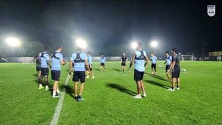 Training Drill before Mumbai City FC vs Kerala Blasters FC