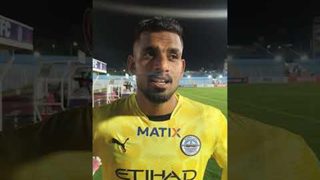 Our Guardian, @rehneesh, shares his thoughts after a commanding win 💪🩵#ISL12 #MSCMCFC #AamchiCity 🔵