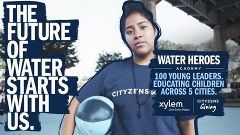 Xylem And Cityzens Giving Launch Programme To Provide Vital Water Education To 5,000 Young People