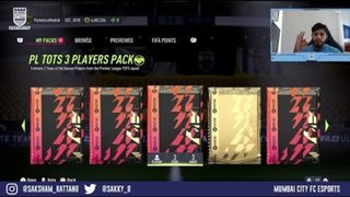 Opening Premier League TOTS packs on EA Sports FIFA | Saksham ‘Sakkyy’ Rattan
