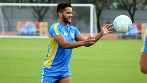 The Islanders train at Guwahati