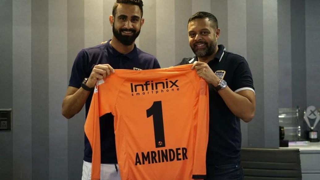 Amrinder Singh signs three-year contract extension with Mumbai City FC