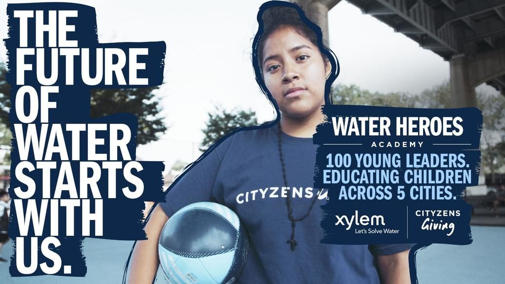 Xylem And Cityzens Giving Launch Programme To Provide Vital Water Education To 5,000 Young People