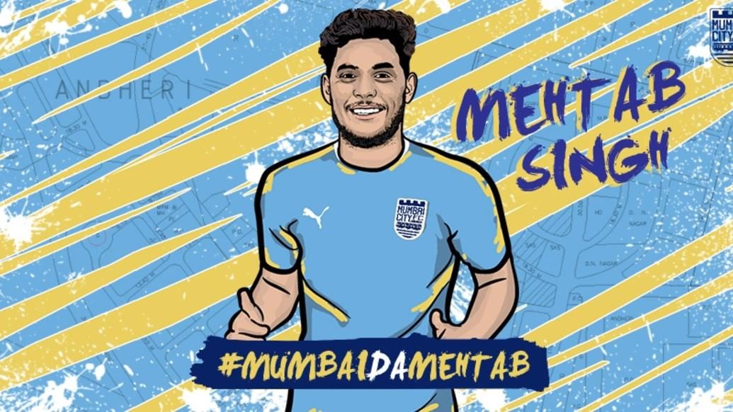 Mumbai City sign defender Mehtab Singh