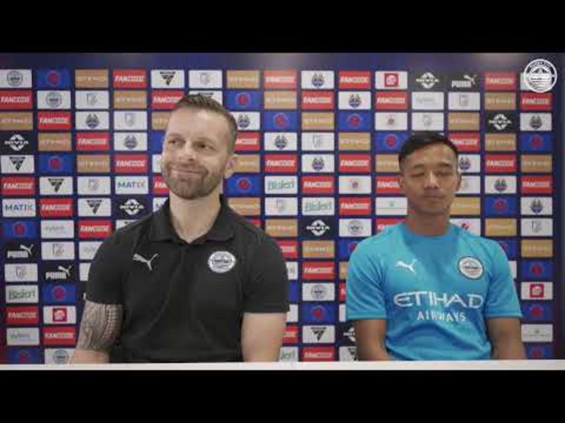 mcfcebfc-pre-match-press-conference-petr-kratky-and-lallianzuala-chhangte.Click to read full article.