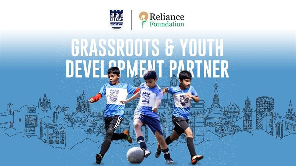 Mumbai City announce Reliance Foundation as Grassroots & Youth Development partner