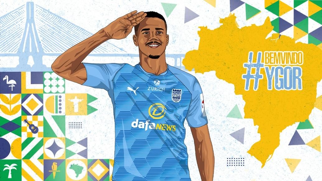 Mumbai City secure loan move for Brazilian forward Ygor Catatau