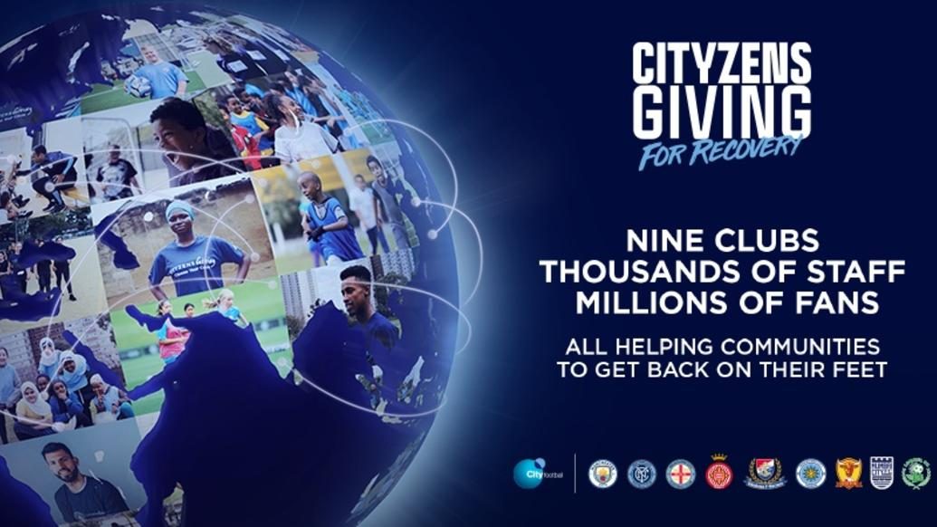 City Football Group Introduces Cityzens Giving For Recovery